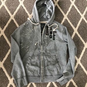 🎉Abercrombie and Fitch men’s zip up hoodie